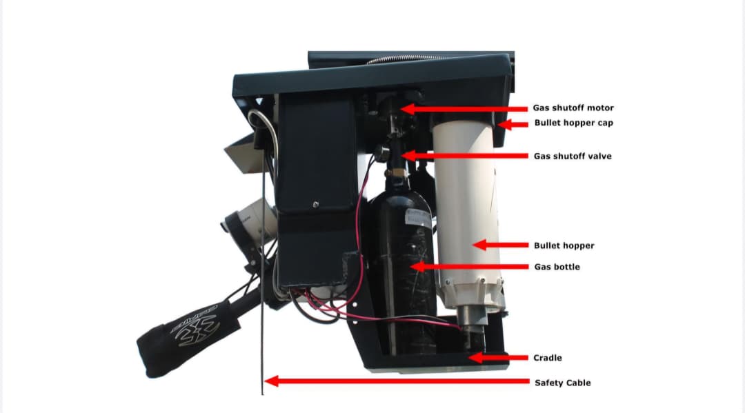 remote control paintball gun